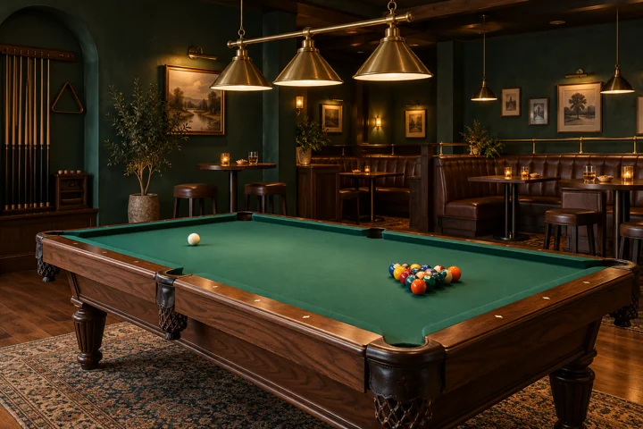 Room for your crew — generated fictional scene